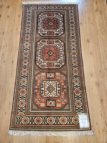 Vintage handgeknoopt oosters tapijt loper 212x98 beschikbaar voor biedingen