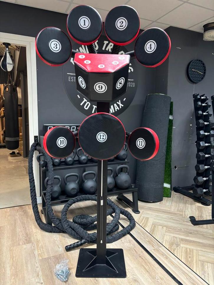 Nieuwe BoksMaster, Bokstrainer met targets, bokspaal, Sport en Fitness, Boksen, Nieuw, Bokszak, Verzenden