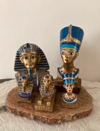 Set van 5: Bustebeeldjes van Egyptische Farao’s, Ophalen, Zo goed als nieuw