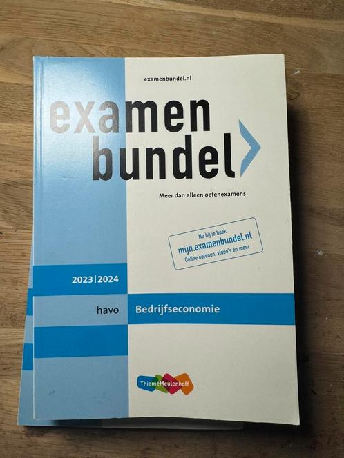 havo Bedrijfseconomie 2023/2024 examenbundel, Boeken, Schoolboeken, Zo goed als nieuw, Nederlands, HAVO, Ophalen of Verzenden