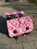 Beck Fietstassen Meisje/Dame - Roze/Wit, Fietsen en Brommers, Ophalen of Verzenden, Gebruikt