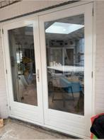 Hardhouten kozijn hardhouten tuindeuren dubbel glas hr+driep, Doe-het-zelf en Verbouw, Kozijnen en Schuifpuien, Ophalen of Verzenden