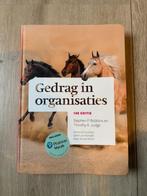 Gedrag in organisaties, Boeken, Studieboeken en Cursussen, Zo goed als nieuw, Stephen P. Robbins, Timothy A. Judge, Alpha, HBO
