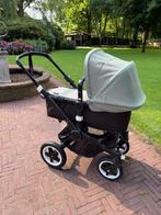 Bugaboo Buffalo Khaki – Reiswieg + Zitgedeelte + Accessoires, Ophalen, Gebruikt, Bugaboo, Verstelbare duwstang