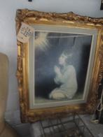 barok schilderij biddend meisje, Antiek en Kunst, Curiosa en Brocante, Ophalen of Verzenden