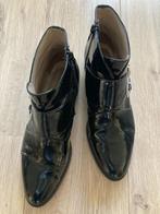 Zwart leren enkellaarsjes - Unisa, Kleding | Dames, Schoenen, Zwart, Ophalen of Verzenden, Sneakers of Gympen, Unisa