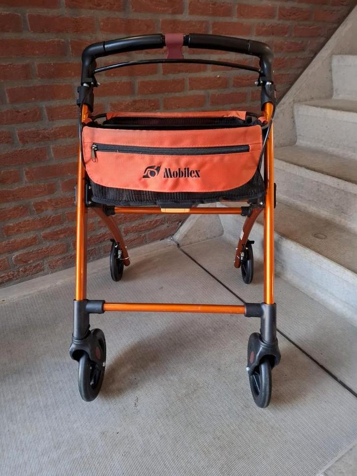 Mobilex Jaguar Supreme Binnen Rollator, Diversen, Rollators, Zo goed als nieuw, Lichtgewicht, Opvouwbaar, Ophalen