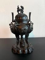 Antieke Chinese Wierookbrander - 30cm - Perfecte Staat, Verzenden, Brons