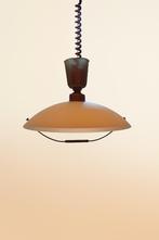 Hanglamp vintage retro, Gebruikt, Ophalen of Verzenden, Glas, Vintage retro