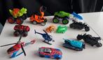 Autos helikopters spider man metaal plastic monster trucs mo, Ophalen of Verzenden, Gebruikt