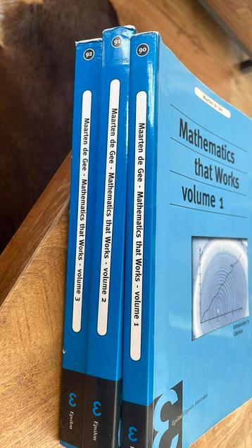 Mathematics that works - 1, 2 en 3  beschikbaar voor biedingen