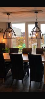 2 industriele hanglampen riverdale, Ophalen, Metaal, 50 tot 75 cm