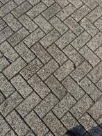 Gebruikte beton klinkers, Tuin en Terras, Tegels en Klinkers, Ophalen, Gebruikt, Klinkers, 10 m² of meer