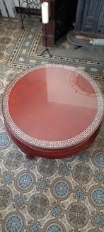 Salontafel, opiumtafel rond, Huis en Inrichting, Ophalen, Gebruikt, 50 tot 100 cm, Rond