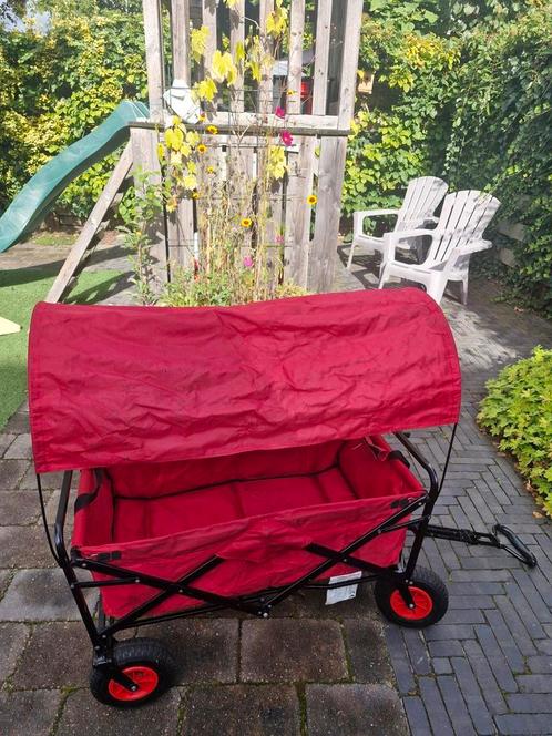 Macwagon bolderkar met dakje, Caravans en Kamperen, Bolderkarren, Gebruikt, Ophalen