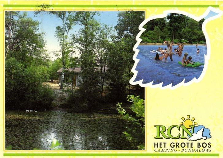 RCN Het Grote Bos, Doorn - 2 afb - 1998 gelopen, Verzamelen, Ansichtkaarten | Nederland, Ongelopen, Utrecht, Voor 1920, Ophalen of Verzenden