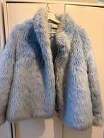 Lichtblauwe warme jas - Meshki, Kleding | Dames, Jassen | Zomer, Ophalen of Verzenden, Zo goed als nieuw, Maat 38/40 (M), Blauw