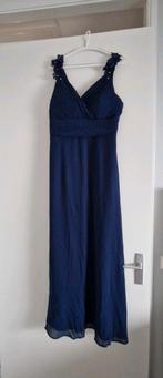 Grote Maten Avondjurk voor Gala of Bruiloft, Galajurk, Blauw, Maat 46/48 (XL) of groter, Ophalen of Verzenden