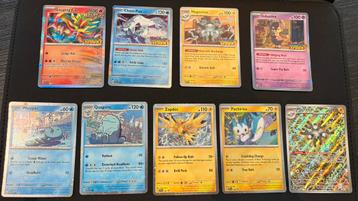 Alle 9 promo’s Surging Sparks Pokemon beschikbaar voor biedingen