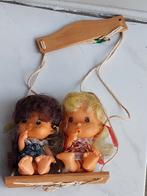 2 schommel WOOZIE Doll Vintage 60's Hong Kong Mooie Rubber, Ophalen of Verzenden, Zo goed als nieuw