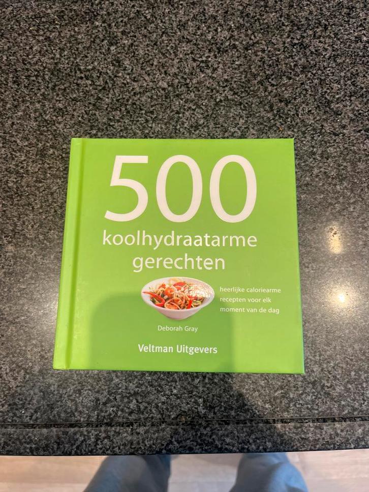 Deborah Gray - 500 koolhydraatarme gerechten, Boeken, Kookboeken, Zo goed als nieuw, Italië, Ophalen of Verzenden