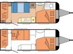 Hobby De Luxe 540 KMFE NIEUW!! STAPPELBED!!, Caravans en Kamperen, Schokbreker, Hobby, Bedrijf, Overige typen