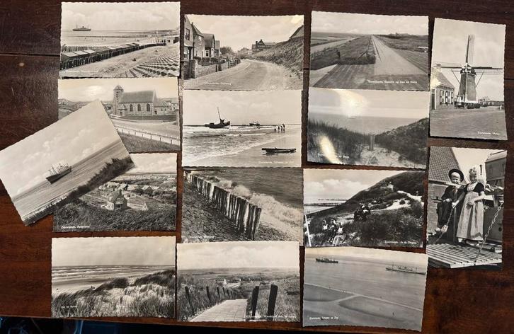 Zeeland Ansichtkaarten Jaren '60 - Zoutelande, Veere, Verzamelen, Ansichtkaarten | Nederland, Ongelopen, Zeeland, 1960 tot 1980