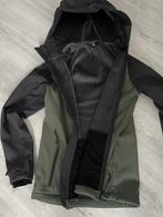 Groene gevoerde regenjas - jongens 14 jaar, Ophalen of Verzenden, Zo goed als nieuw, Maat 38/40 (M), Groen