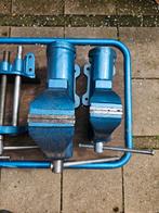 SZ Spantechniek Zeulenroda Professionele Vintage Bankschroef, Antiek en Kunst, Antiek | Gereedschap en Instrumenten, Ophalen of Verzenden