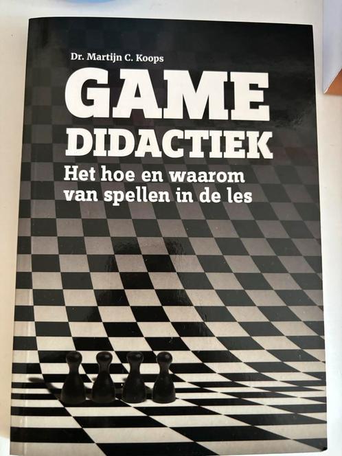 Gamedidactiek Studieboek - Lerarenopleiding, Boeken, Studieboeken en Cursussen, Zo goed als nieuw, HBO, Gamma, Ophalen of Verzenden