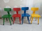 Set van 4 Kinderstoeltjes schilte schoolstoeltjes40, Ophalen, Gebruikt, Stoel(en)