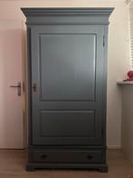 Kast brocante mat grijs, Ophalen, 200 cm of meer, 50 tot 100 cm, Zo goed als nieuw