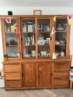 Teak houten kast van De Troubadour, Huis en Inrichting, Ophalen, 200 cm of meer, Teakhout, Zo goed als nieuw