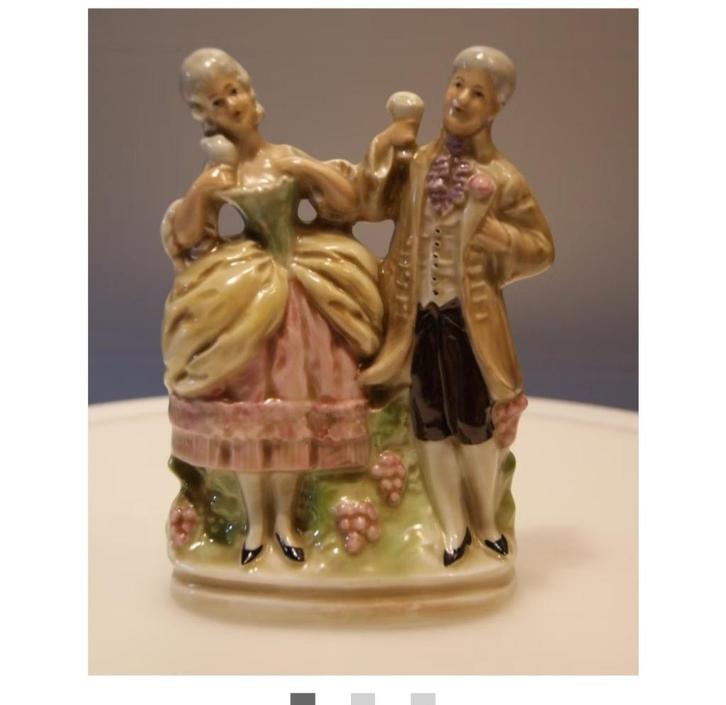 Porseleinen stel beeldje Capodimonte, Antiek en Kunst, Antiek | Porselein, Ophalen