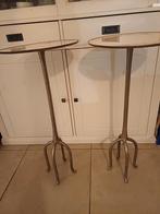 2 tafeltjes Riviera Maison, Ophalen, Gebruikt, 50 tot 100 cm, Rond