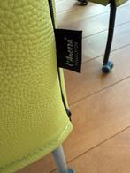 6 L’Ancora stoelen lime met armleuning, Huis en Inrichting, Stoelen, Ophalen, Gebruikt, Overige kleuren, Leer