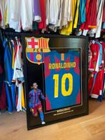 Gesigneerd Barcelona shirt Ronaldinho., Verzamelen, Sportartikelen en Voetbal, Ophalen, Zo goed als nieuw, Buitenlandse clubs
