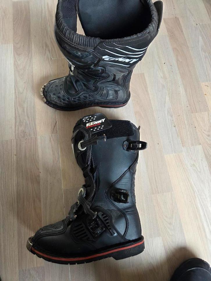 Kenny motorcross laarzen maat 38, Motoren, Kleding | Motorhelmen, Heren, Kinderen, Overige typen, S, Overige merken, Tweedehands