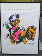 Man op paard. Herman Brood, Antiek en Kunst, Kunst | Litho's en Zeefdrukken, Ophalen of Verzenden