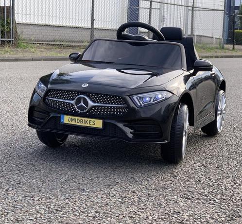 Kinder Auto Mercedes CLS350 12v RC Leder / Rubberbanden, Kinderen en Baby's, Speelgoed | Buiten | Accuvoertuigen, Nieuw, Ophalen of Verzenden