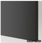 Ikea FÖRBÄTTRA Bedekkingspaneel, mat antraciet, 39x103 cm., Minder dan 50 cm, 100 tot 150 cm, Nieuw, Grijs