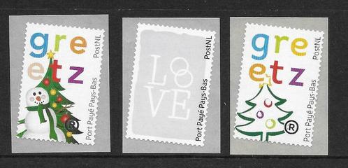 Port Betaald BZ42abc. Kerstboom- LooVE - Witte Kerstboom., Postzegels en Munten, Postzegels | Nederland, Postfris, Na 1940, Ophalen of Verzenden