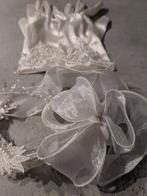 Trouwjurk met accessoires, Kleding | Dames, Ophalen, Zo goed als nieuw, Wit, Trouwjurk