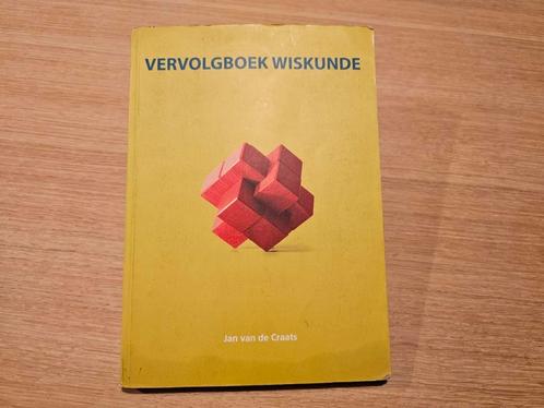 Jan van de Craats - Vervolgboek wiskunde, Boeken, Schoolboeken, Zo goed als nieuw, Overige niveaus, Ophalen of Verzenden