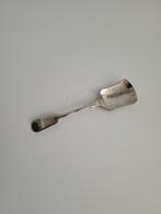 Oude lepel suiker schep met merk brocante vintage bestek, Ophalen of Verzenden