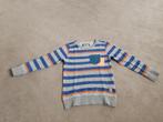 Vingino trui maat 4 = 104 blauw grijs oranje, Kinderen en Baby's, Kinderkleding | Maat 104, Trui of Vest, Ophalen of Verzenden