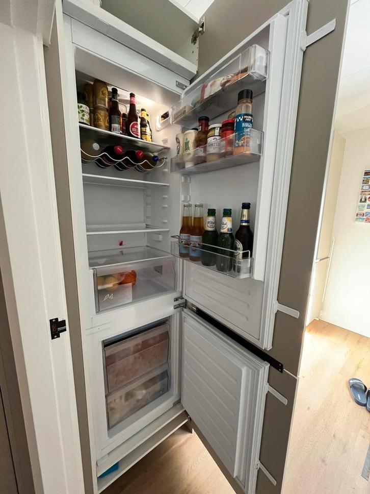 IKEA Tinad inbouw Koel-Vriescombinatie - ZGAN!, Witgoed en Apparatuur, Koelkasten en IJskasten, Zo goed als nieuw, Met aparte vriezer