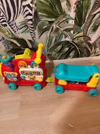 Vtech Rijd en Leer Locomotief, Ophalen, Gebruikt, Auto, Met licht