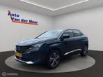 Peugeot 3008 1.6 HYbrid 180 Allure Pack Business, Gebruikt, Blauw, Leder en Stof, Plug-in hybride