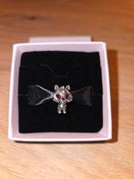 Pandora Game of Thrones Dire Wolf Bedel, Ophalen of Verzenden, Zo goed als nieuw, Zilver, Pandora